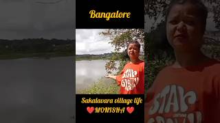 Bangalore 🤟 sakalavara  village shorts nature villagelife sundaribastiashok [upl. by Nodnart]