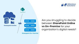 SharePoint Online vs OnPremise  Which is Best for Your Business [upl. by Ainival]