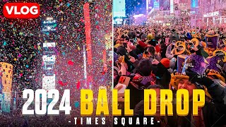 2024 Times Square Ball Drop [upl. by Ecirtac]