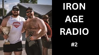 Iron Age Radio 2  Amateur Nationals Preview w Manitobas Strongest Man Andrew Langelaar [upl. by Millar749]