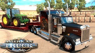 Transport ciągnika dla rolnika  American Truck Simulator  13 [upl. by Anhoj]