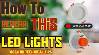 How To Repair Led Light  Led Light Not Working  How To Change Led circuit  smd led [upl. by Sera251]