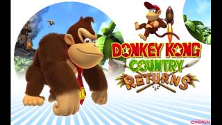 Donkey Kong Country Returns Music Muglys Mound Boss  Mugly [upl. by Esilahs]