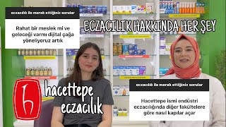 ECZACILIK BÖLÜMÜYLE ALAKALI HER ŞEY  HACETTEPE ECZACILIK [upl. by Hayila552]