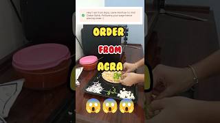 Agra se aaya Order🔥😱shorts cloudkitchen viralvideo zomato food cooking pizza trending [upl. by Stickney]