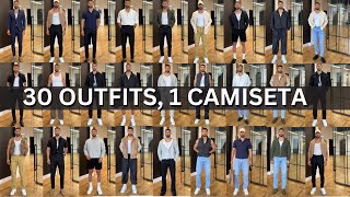 30 Outfits que Hacen A Los Hombres Más Atractivos solo 1 camiseta [upl. by Aicert]