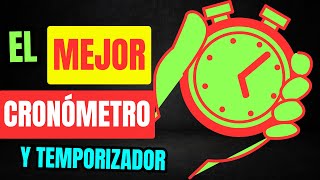 El mejor cronómetro y temporizador para Windows 11 Gratis Práctico Portable y no consume recursos [upl. by Einneg]