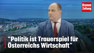 quotNichts verstandenquot Politik ist Trauerspiel für Österreichs Wirtschaft  kronetv NACHGEFRAGT [upl. by Lael447]