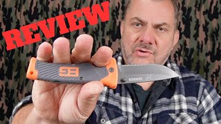 Gerber Bear Grylls Folding Knife  Unboxing and Review [upl. by Nannie893]