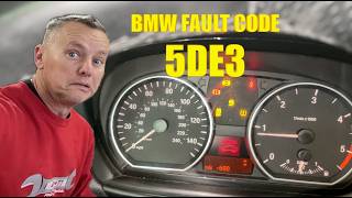 BMW Fault Code 5DE3 Brake Pad Wear Rear Axle How To Reset [upl. by Dolloff965]