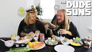 Impossible Easter Dinner Challenge  The Dudesons [upl. by Naget]