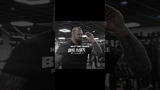 The world record DEADLIFT☠️ gymedit gym eddiehall [upl. by Rondi]