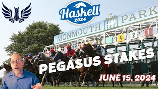 2024 Monmouth Park  Pegasus Stakes Racing  Preview amp Picks [upl. by Remat370]