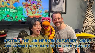 We Met The Fraggles At the Jim Henson Creature Shop Fraggle Rock Back to the Rock Season 2 [upl. by Catima331]