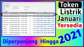 Cara Mendapatkan Token Listrik Gratis Januari 2021 [upl. by Adnomar]