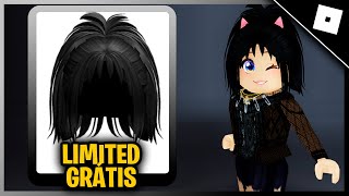 COMO PEGAR ITEM CABELO DA LYDIA GRÁTIS LIMITED NO ROBLOX  BEETLEJUICE ESCAPE THE AFTERLIFE [upl. by Nirtiac]