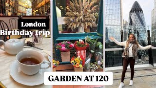 LONDON p5 лучший вид THE GARDEN AT 120 🇬🇧 Leadenhall Market ☕️Fishampchips at CITY 🏙️ [upl. by Nnylirak]