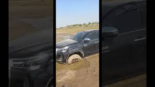 Toyota Revo Rocco stuck in mud shorts shortvideo toyota rocco offroad [upl. by Adamek]