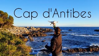 Côte dAzur  Cap dAntibes by drone [upl. by Atilem]