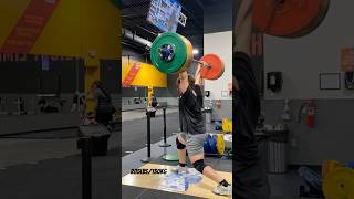 285lbs CleanPower Jerk2 Split Jerks [upl. by Garland104]