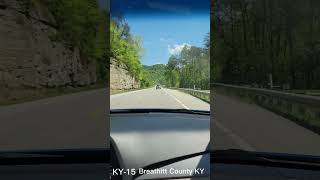 Lost Creek To Perry County KY15KY80 Bridge Sounds Compilation [upl. by Roselani909]