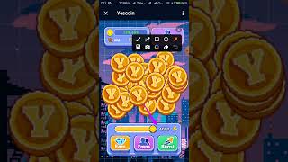 Yescoin telegram mining autobot နဲ့တူးနည်း walletချိတ်နည်းပါဗျ [upl. by Ynatsyd]