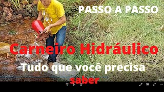 CARNEIRO HIDRAULICO EFICIENTE PASSO A PASSO [upl. by Odranreb]