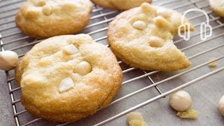 White Chocolate Macadamia Nut Cookies Recipe [upl. by Dempstor586]