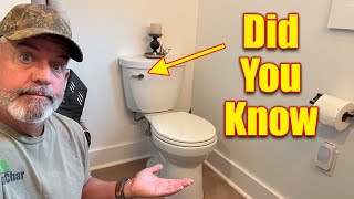 How to Flush a Toilet  Hidden Feature [upl. by Eulalee]