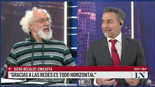 Diego Recalde cineasta quotMilei discute y termina ahíquot [upl. by Nerrej592]