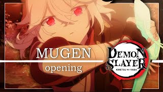 Genshin Impact  Demon Slayer  opening  Mugen  AMV  GMV [upl. by Aryamoy110]