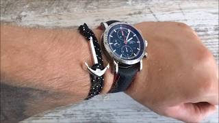 MühleGlashütte Teutonia Sport I Chronograph Wrist Handgelenk [upl. by Fosque]