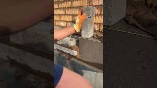 SATISFYING BRICKLAYING 🧱🧱🧱 subscribe for more [upl. by Acnoib]