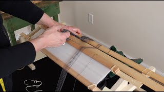 How to PreSley Your Rigid Heddle Loom With Our Ergonomic Sley Stand [upl. by Anileme151]