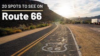 Route 66 20 Great Stops on the Road Trip [upl. by Ornstead99]