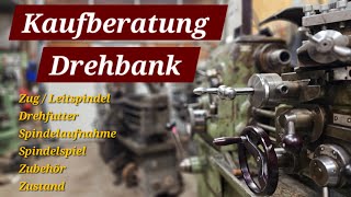 Kaufberatung Drehbank  Drehmaschine Das solltest du Wissen [upl. by Merdith]