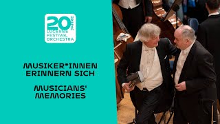 20 Jahre Lucerne Festival Orchestra – Die Musikerinnen [upl. by Ehtnax]