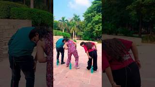 Playing fun Game with Family Game funnygame aggamechallenge outdoorgame prank [upl. by Nivlad]