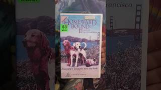 Homeward Bound 2 VHS BROWSE AUSTRALIA  CHILDREN disney movie homewardbound2 [upl. by Hgielar]