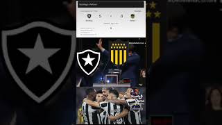 Botafogo destrói Penarol e está perto da classificação inédita para a final da Libertadores [upl. by Odnalor]