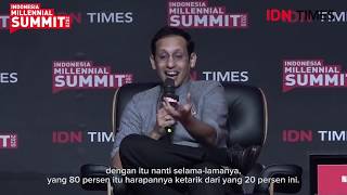 IMS 2020 Nadiem Makarim Ungkap Mereformasi Pendidikan Tak Cukup 5 Tahun [upl. by Ellimaj508]