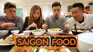 VIETNAMESE FOOD SAIGON STYLE W RICHIE LE amp LEENDA D  Fung Bros Food [upl. by Carly]