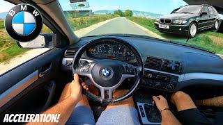 BMW E46 3 Series Touring 330D 180HP 2000  POV Drive [upl. by Shane345]