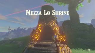 Zelda Breath of the Wild  Mezza Lo Shrine  Hateno Tower Region [upl. by Nochur]