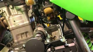 Atv Carburetor Leaking Gas  Simple Fix [upl. by Annuahs]