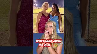 Homecoming Queen Did WHAT⁉️😱 homecoming queen kindness christlike emotional shorts [upl. by Verneuil]