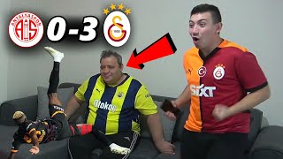 OSIMHENDEN RÖVEŞATAA BABAM KISKANDI  Antalyaspor 03 Galatasaray [upl. by Haukom411]