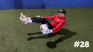 100  Goalkeeping solo drills and home workouts Part 1 [upl. by Gibbs]