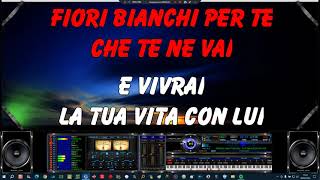 Michael Jean Francois  Fiori Bianchi Per Te  Karaoke [upl. by Meekah390]