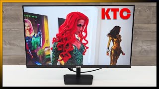 KTC H25T7 245quot 180Hz Gaming Monitor Unboxing amp Review [upl. by Seraphine]